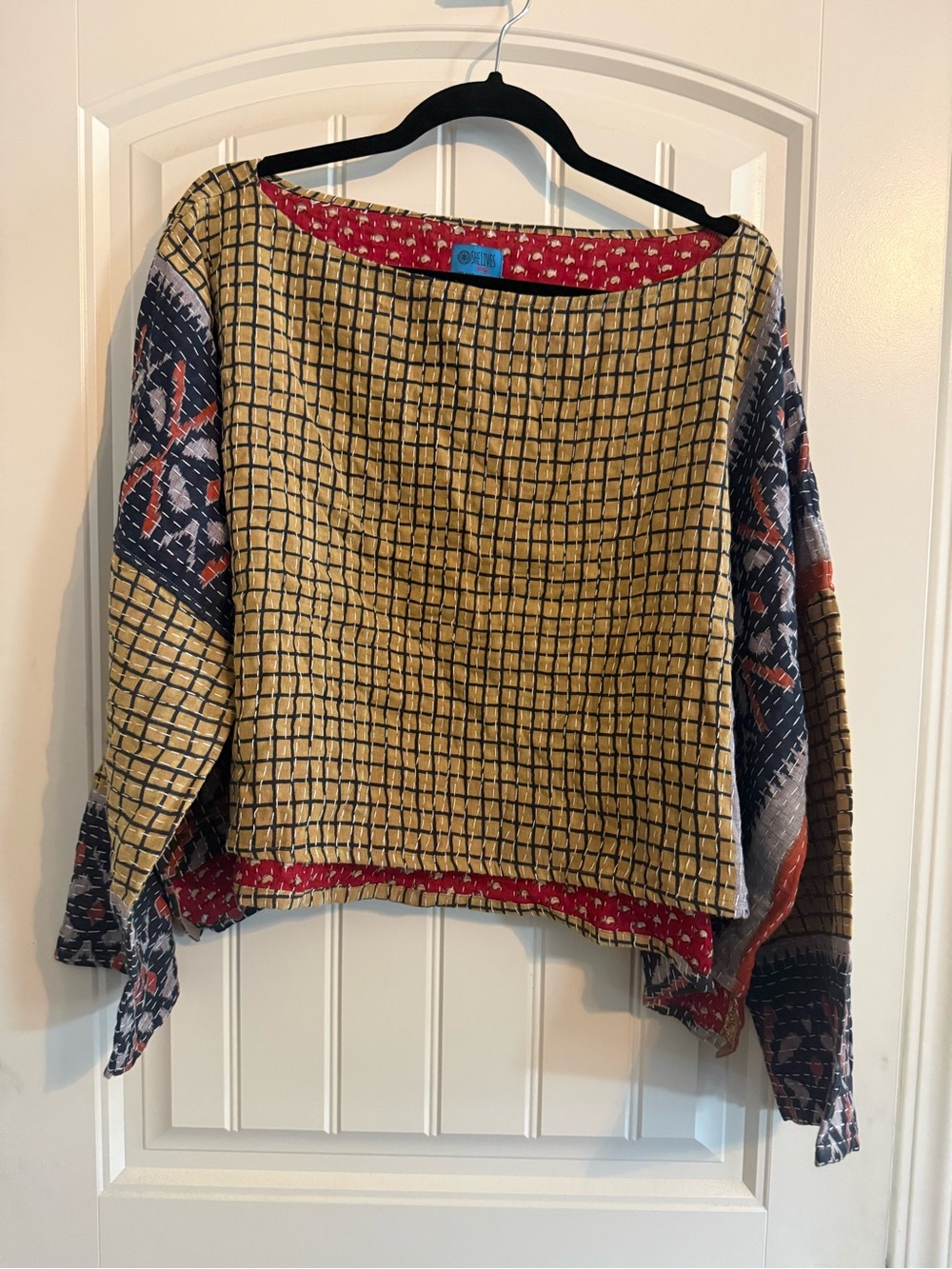 Reversible Kantha top